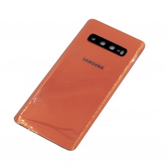 More about OEM Samsung Galaxy S10 G973F Akkudeckel mit Kameralinse, Orange