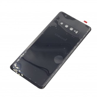 OEM Samsung Galaxy S10 Plus Akkudeckel mit Kameralinse, Ceramic Black
