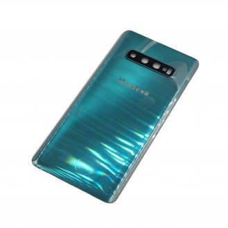 OEM Samsung Galaxy S10 Plus Akkudeckel mit Kameralinse, Prism Green