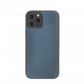 Bouletta Magnetische abnehmbare Handyhülle aus Leder mit RFID-Blocker für iPhone 13 Pro  BRN Burnt Blue