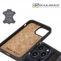 Bouletta Flex Cover Back Leder Case mit Kartenfach für iPhone 13 Pro Max 6.7 - Schwarz