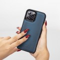 Bouletta Flex Cover Back Leder Case für iPhone 13 Pro Max 6.7 - Blau