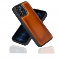 Bouletta Flex Cover Back Leder Case für iPhone 13 Pro Max 6.7 - Tan