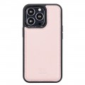 Apple iPhone 13 Pro Bouletta Flex Cover Back Leder Case - Pink