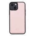 Apple iPhone 13 Mini Bouletta Flex Cover Back Leder Case - Pink