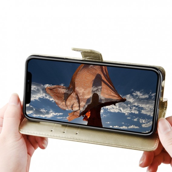 Samsung Galaxy S21+ Book Case Wallet Schutzhülle Tasche Etui Schwarz