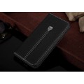 Schwarz Edel Leder Book Tasche Kreditkarten fach Galaxy S6 Edge Plus