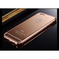 Rose Gold LUXUS Aluminium Metall Spiegel Bumper iphone 6