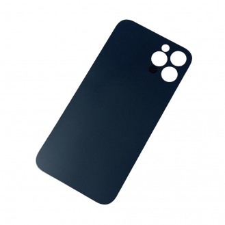 iPhone 12 Pro Back Glass Akkudeckel Rückschale Big Hole Blau