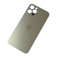 Apple iPhone 12 Pro Back Glass Akkudeckel Rückschale Big Hole - Gold