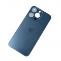 Apple iPhone 13 Pro Back Glass Akkudeckel Rückschale Big Hole - Blau