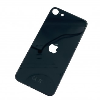 iPhone SE 2020 Rückseite Backglas Akkudeckel Schwarz mit grosses Loch A2275, A2296, A2298