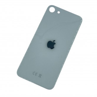 iPhone SE 2020 Rückseite Backglas Akkudeckel Weiss mit grosses Loch A2275, A2296, A2298