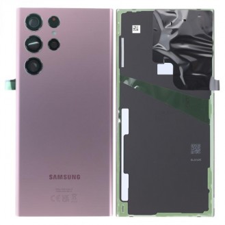 Samsung Galaxy S22 Ultra 5G S908B Akkudeckel, Burgundy Serviceware