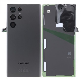 Samsung Galaxy S22 Ultra 5G S908B Akkudeckel, Phantom Black Serviceware