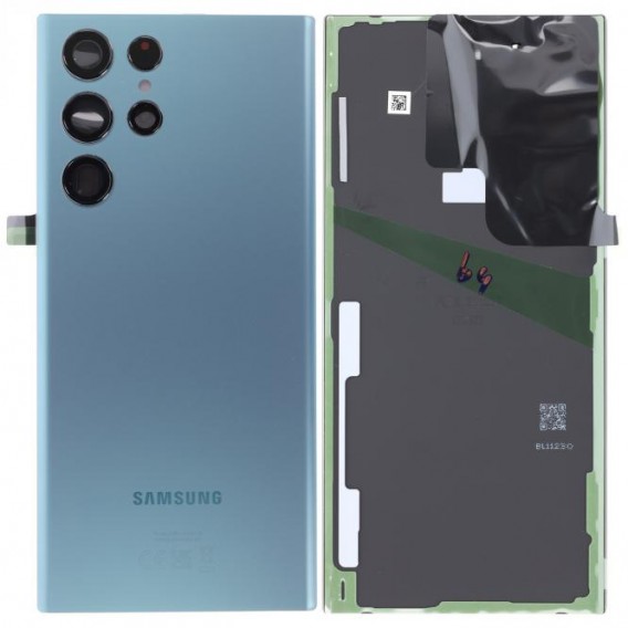 Samsung Galaxy S22 Ultra 5G S908B Akkudeckel, Phantom Black Serviceware