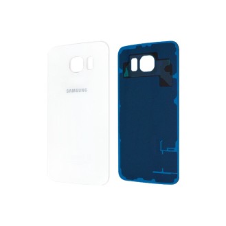 Samsung G925F Galaxy S6 Edge Akkufachdeckel Weiss