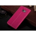 Pink Edel Leder Book Tasche Kreditkarten fach Galaxy S6 Edge