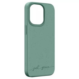 Apple iPhone 14 Pro 100% biologisch abbaubare Handyhülle von Just Green – Khakigrün