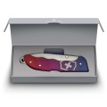 Victorinox Evoke Blau/Rot - Stilvolles Multitool mit Gratis Gravur 0.9415.D221