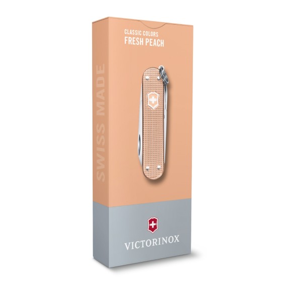 Victorinox Classic SD Alox Fresh Peach mit Gratis Gravur 0.6221.202G