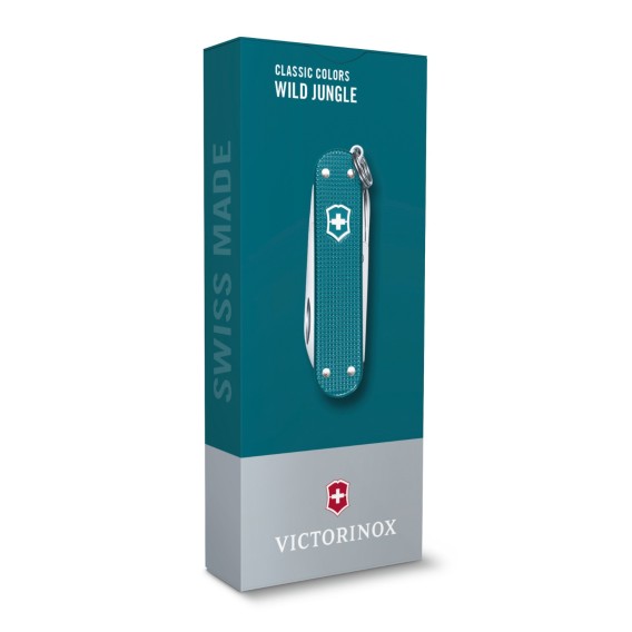 Victorinox Classic SD Alox Wild Jungle mit Gratis Gravur 0.6221.242G