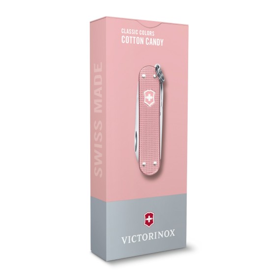 Victorinox Classic SD Alox Cotton Candy mit Gratis Gravur 0.6221.252G