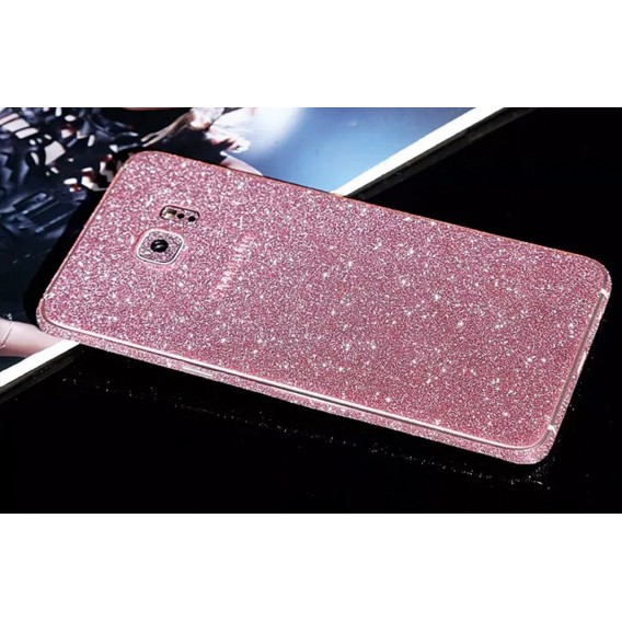 Samsung s6 Edge Pink Bling Aufkleber Folie Sticker Skin