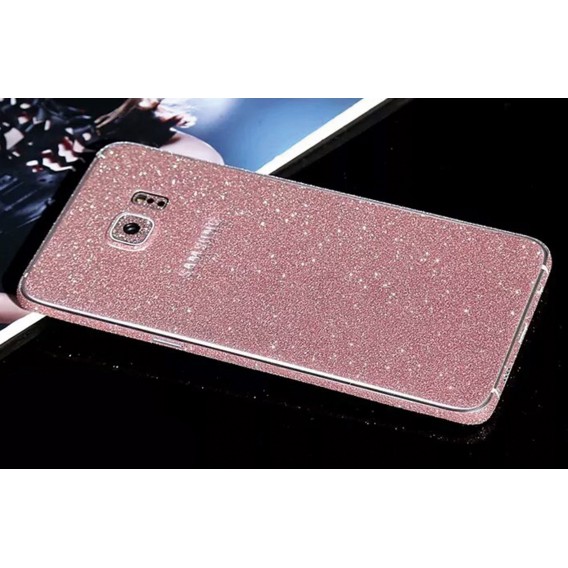 Samsung s6 Edge Plus Rosa Bling Aufkleber Folie Sticker Skin