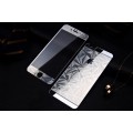 Silber Luxus 3D Panzer Glas Folie iPhone 6/6s