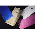 Lila Luxus 3D Panzer Folie Sticker iPhone 6/6s