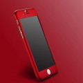 Rot iPhone 360° Full Cover iphone 6 Plus 6S Plus Panzerglas