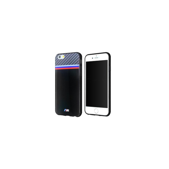 BMW TPU Case Tricolor iPhone 6, 6s Black/ Carbon