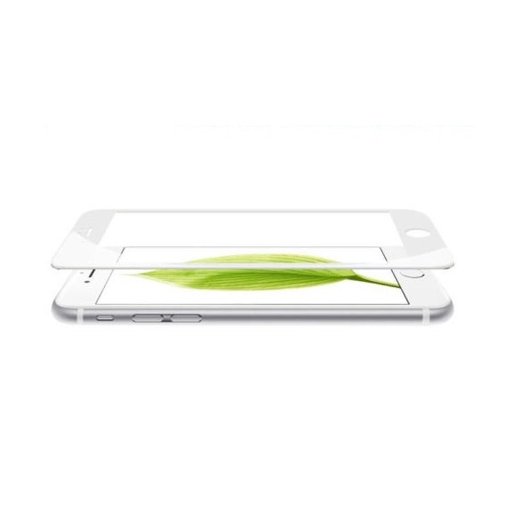 3D Full 9H Panzerglas Tempered Folie iPhone 6 Plus / 6S+ Weiss