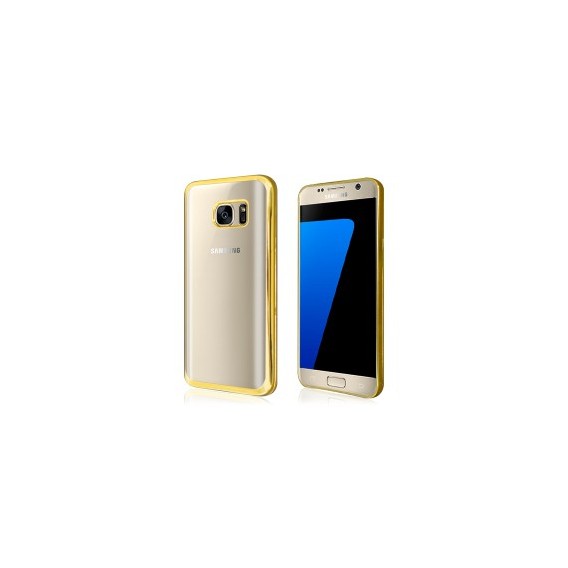 Galaxy S7 Gold Silikon TPU Hülle