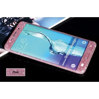 Samsung s7 Edge Pink Bling Aufkleber Folie Sticker Skin