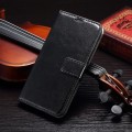 Schwarz Book Wallet Leder case Galaxy s7