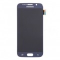 Orginal Samsung Galaxy S6 Ersatzdisplay LCD + Digitizer Front Dunkelblau