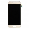 Orginal Samsung Galaxy S6 Ersatzdisplay LCD + Digitizer Front Gold