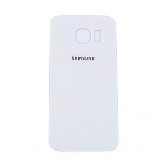 Galaxy S6 Glas Backcover Weiss