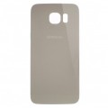 Galaxy S6 Glas Backcover Gold