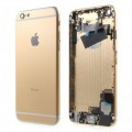 Phone 6 Alu Backcover / Mittelrahmen + Tasten vormontiert - Gold