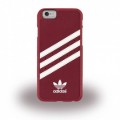 Adidas Moulded Suede Hard Case Schutzhülle iPhone 6, 6s Rot