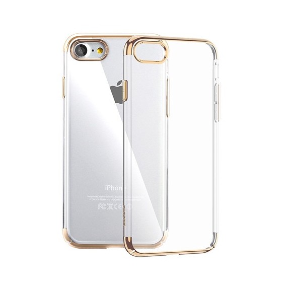 Silikon Shining Case für iPhone 7 Gold