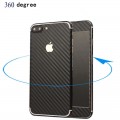 iPhone 7 Plus Carbon Aufkleber Folie Sticker Schwarz