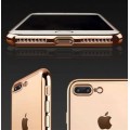 Gold Transparent Silikon Case iPhone 7