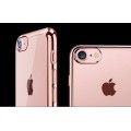 Rosegold Silikon Transparent Case iPhone Se 2020 / 7 / 8
