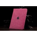 Luxus leder smart case ipad Air Pink