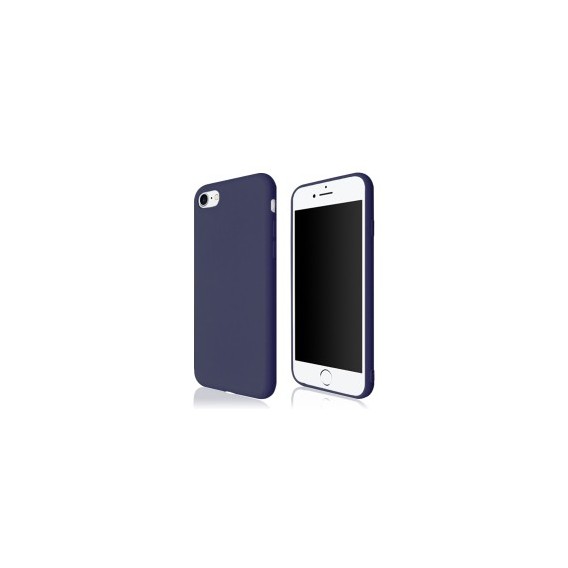 Blau Silikon Hülle Case für Apple iPhone 7