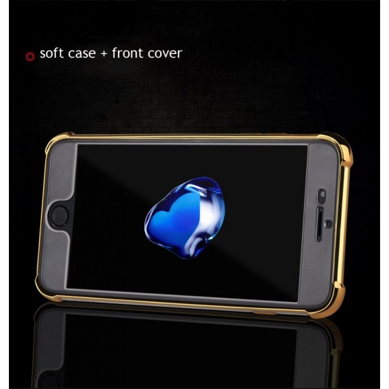 Exklusive Schutz Hülle iPhone 7 Plus Rosa Gold